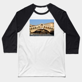 Venice Italy, Rialto Bridge Baseball T-Shirt